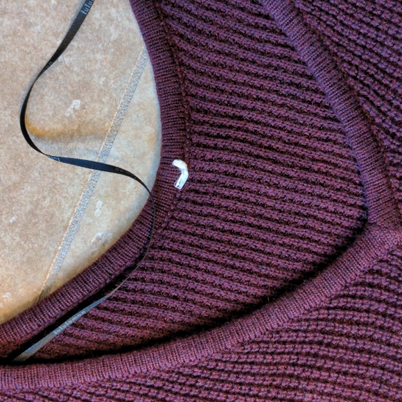 Lululemon The Sweater Life Heather Bordeaux - Picture 4 of 7